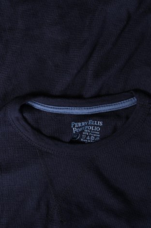 Pánske tričko  Perry Ellis, Veľkosť M, Farba Modrá, Cena  4,20 €