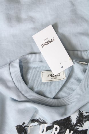 Męska bluzka Produkt by Jack & Jones, Rozmiar L, Kolor Niebieski, Cena 106,62 zł