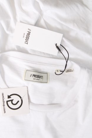 Ανδρική μπλούζα Produkt by Jack & Jones, Μέγεθος L, Χρώμα Λευκό, Τιμή 20,62 €