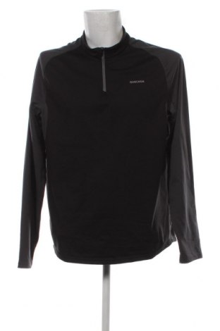 Ανδρική μπλούζα Quechua, Μέγεθος XXL, Χρώμα Μαύρο, Τιμή 5,69 €