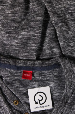Ανδρική μπλούζα S.Oliver, Μέγεθος L, Χρώμα Γκρί, Τιμή 3,71 €