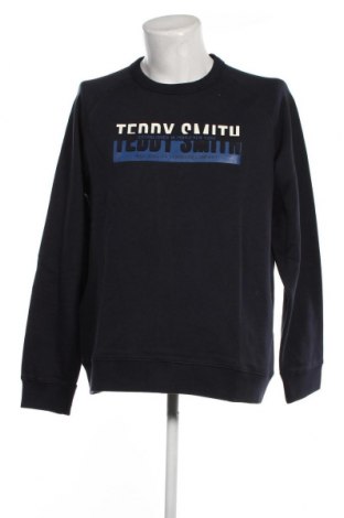 Ανδρική μπλούζα Teddy Smith, Μέγεθος XL, Χρώμα Μπλέ, Τιμή 16,15 €