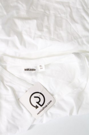 Ανδρική μπλούζα Watson's, Μέγεθος XL, Χρώμα Λευκό, Τιμή 4,58 €