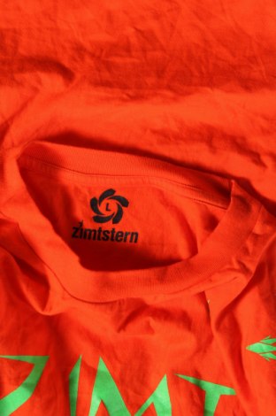 Herren Shirt Zimtstern, Größe L, Farbe Orange, Preis 22,24 €