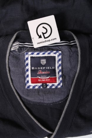 Jachetă tricotată de bărbați Basefield, Mărime M, Culoare Albastru, Preț 45,85 Lei