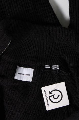 Jachetă tricotată de bărbați Jack & Jones, Mărime L, Culoare Negru, Preț 223,68 Lei