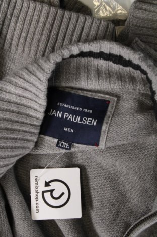 Ανδρική ζακέτα Jan Paulsen, Μέγεθος XXL, Χρώμα Γκρί, Τιμή 8,97 €