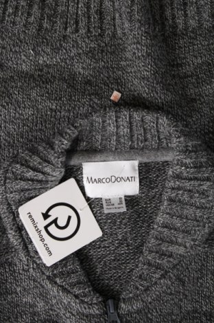 Jachetă tricotată de bărbați Marco Donati, Mărime L, Culoare Gri, Preț 49,21 Lei