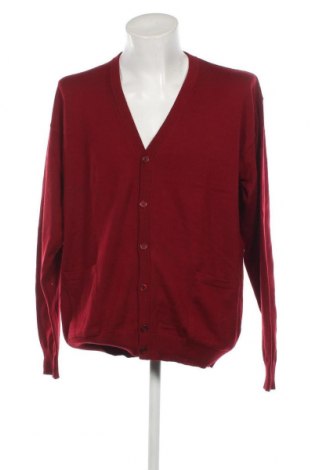 Jachetă tricotată de bărbați Marz, Mărime XL, Culoare Roșu, Preț 27,96 Lei