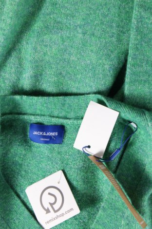 Herren Strickjacke Originals By Jack & Jones, Größe L, Farbe Grün, Preis € 35,05