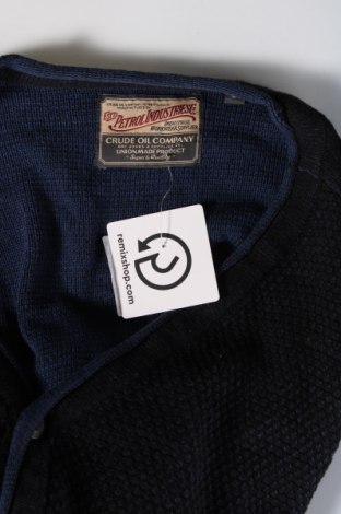 Jachetă tricotată de bărbați Petrol Industries, Mărime L, Culoare Negru, Preț 30,20 Lei
