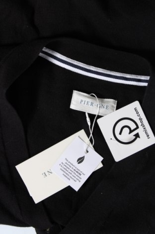 Jachetă tricotată de bărbați Pier One, Mărime S, Culoare Negru, Preț 71,12 Lei