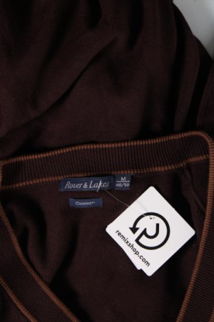 Jachetă tricotată de bărbați Rover&Lakes, Mărime M, Culoare Maro, Preț 95,39 Lei