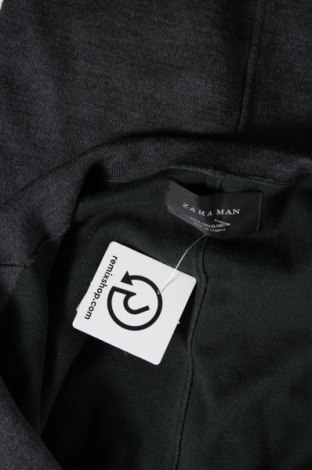Jachetă tricotată de bărbați Zara Man, Mărime XL, Culoare Gri, Preț 26,40 Lei