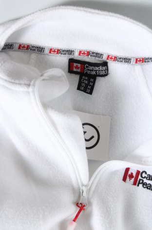 Herren Fleece Shirt Canadian Peak, Größe M, Farbe Weiß, Preis 31,54 €