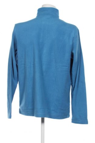 Мъжка поларена блуза Double speed, Размер L, Цвят Син, Цена 6,21 лв.