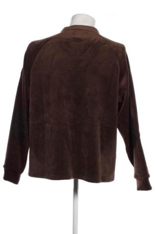 Herren Fleece Shirt Guess, Größe L, Farbe Braun, Preis 23,38 €