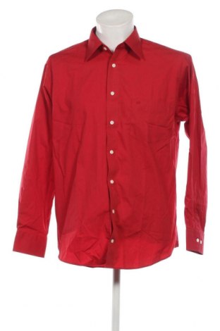 Herrenhemd, Größe L, Farbe Rot, Preis 5,12 €