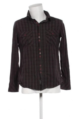 Ανδρικό πουκάμισο, Μέγεθος M, Χρώμα Γκρί, Τιμή 3,71 €