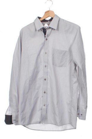 Ανδρικό πουκάμισο, Μέγεθος M, Χρώμα Γκρί, Τιμή 4,47 €