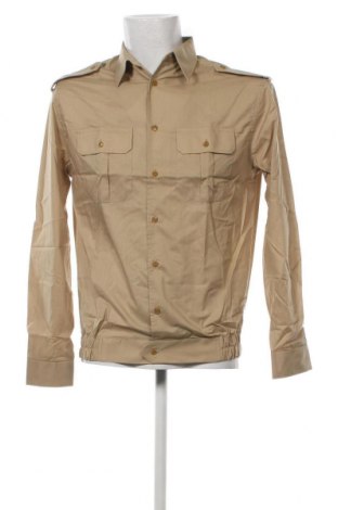 Ανδρικό πουκάμισο, Μέγεθος M, Χρώμα  Μπέζ, Τιμή 16,21 €