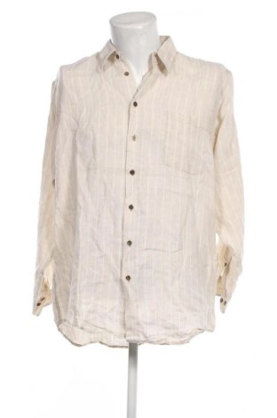 Ανδρικό πουκάμισο, Μέγεθος L, Χρώμα  Μπέζ, Τιμή 10,23 €