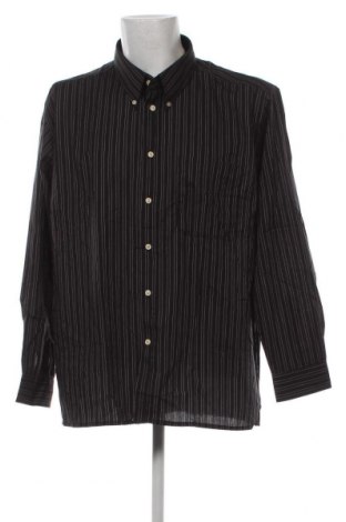 Ανδρικό πουκάμισο, Μέγεθος 3XL, Χρώμα Μαύρο, Τιμή 16,33 €