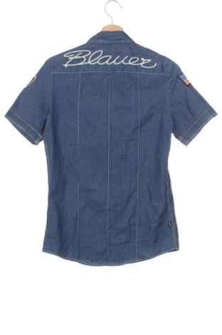 Ανδρικό πουκάμισο Blauer, Μέγεθος S, Χρώμα Μπλέ, Τιμή 35,44 €
