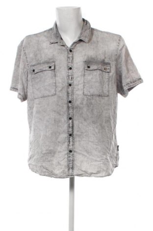Мъжка риза Angelo Litrico, Размер XXL, Цвят Сив, Цена 16,53 лв.