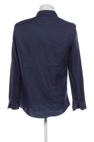 Herrenhemd Angelo Litrico, Größe M, Farbe Blau, Preis 7,06 €