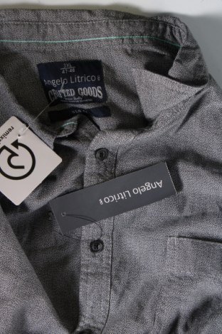 Ανδρικό πουκάμισο Angelo Litrico, Μέγεθος 3XL, Χρώμα Γκρί, Τιμή 24,18 €