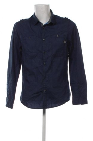 Ανδρικό πουκάμισο Angelo Litrico, Μέγεθος M, Χρώμα Μπλέ, Τιμή 3,95 €