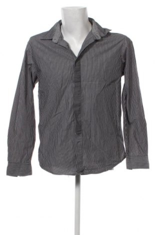 Herrenhemd Angelo Litrico, Größe L, Farbe Grau, Preis € 5,45