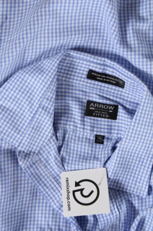 Ανδρικό πουκάμισο Arrow, Μέγεθος L, Χρώμα Μπλέ, Τιμή 10,23 €