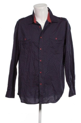 Мъжка риза Atlas For Men, Размер XXL, Цвят Син, Цена 15,66 лв.