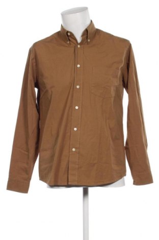 Ανδρικό πουκάμισο BOSS, Μέγεθος M, Χρώμα Καφέ, Τιμή 44,11 €