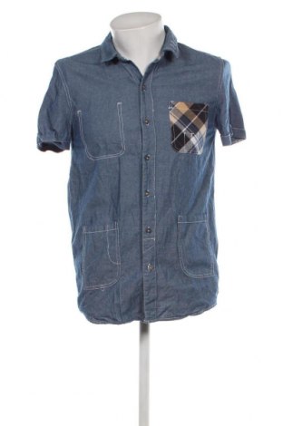 Ανδρικό πουκάμισο Bellfield, Μέγεθος M, Χρώμα Μπλέ, Τιμή 6,68 €