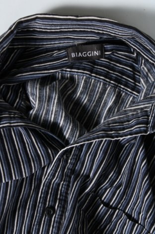 Мъжка риза Biaggini, Размер M, Цвят Син, Цена 7,25 лв.