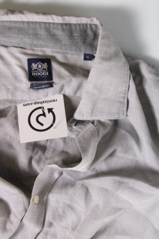 Ανδρικό πουκάμισο Boggi, Μέγεθος XL, Χρώμα Γκρί, Τιμή 16,03 €