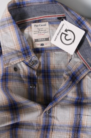 Ανδρικό πουκάμισο Brax, Μέγεθος M, Χρώμα Πολύχρωμο, Τιμή 16,16 €