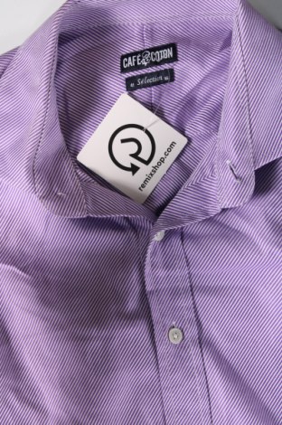 Ανδρικό πουκάμισο Cafe Coton, Μέγεθος L, Χρώμα Πολύχρωμο, Τιμή 14,85 €