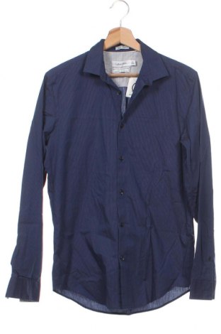 Ανδρικό πουκάμισο Calvin Klein, Μέγεθος S, Χρώμα Μπλέ, Τιμή 12,61 €