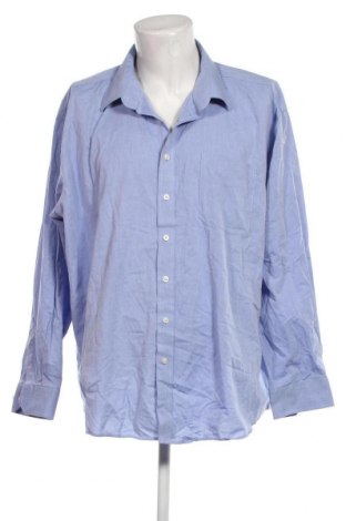 Ανδρικό πουκάμισο Canda, Μέγεθος 4XL, Χρώμα Μπλέ, Τιμή 16,33 €