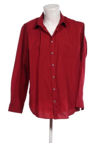 Ανδρικό πουκάμισο Canda, Μέγεθος XXL, Χρώμα Κόκκινο, Τιμή 9,15 €