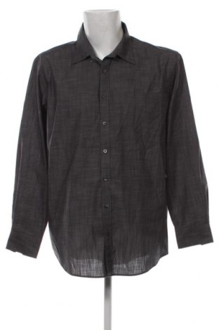 Ανδρικό πουκάμισο Canda, Μέγεθος XL, Χρώμα Γκρί, Τιμή 7,36 €