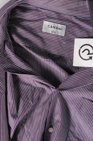 Мъжка риза Canda, Размер L, Цвят Лилав, Цена 29,00 лв.