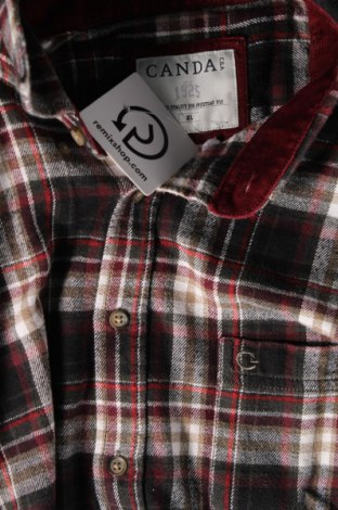 Ανδρικό πουκάμισο Canda, Μέγεθος XL, Χρώμα Πολύχρωμο, Τιμή 3,23 €