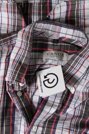 Мъжка риза Canda, Размер M, Цвят Многоцветен, Цена 4,35 лв.
