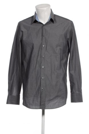 Ανδρικό πουκάμισο Christian Berg, Μέγεθος L, Χρώμα Γκρί, Τιμή 7,13 €
