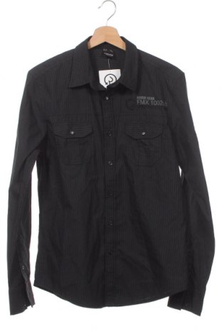Мъжка риза Clockhouse, Размер M, Цвят Черен, Цена 8,70 лв.